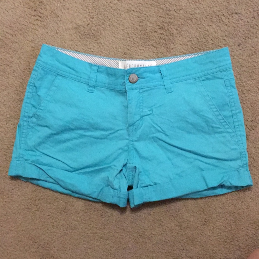 Blue shorts